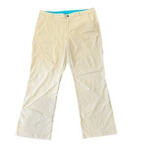 Eddie Bauer Women's Travex Lightweight Hiking Pants Khaki Size 14